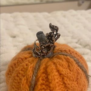 Sterling Silver Floral Ring